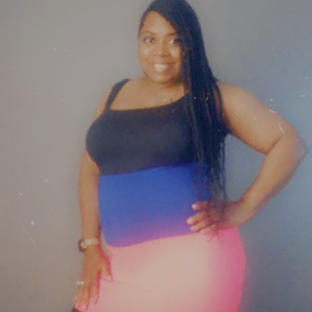 Color Block Maxi Dress - Picture 3 of 3